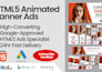 create professional animated HTML5 banner ads for google ads